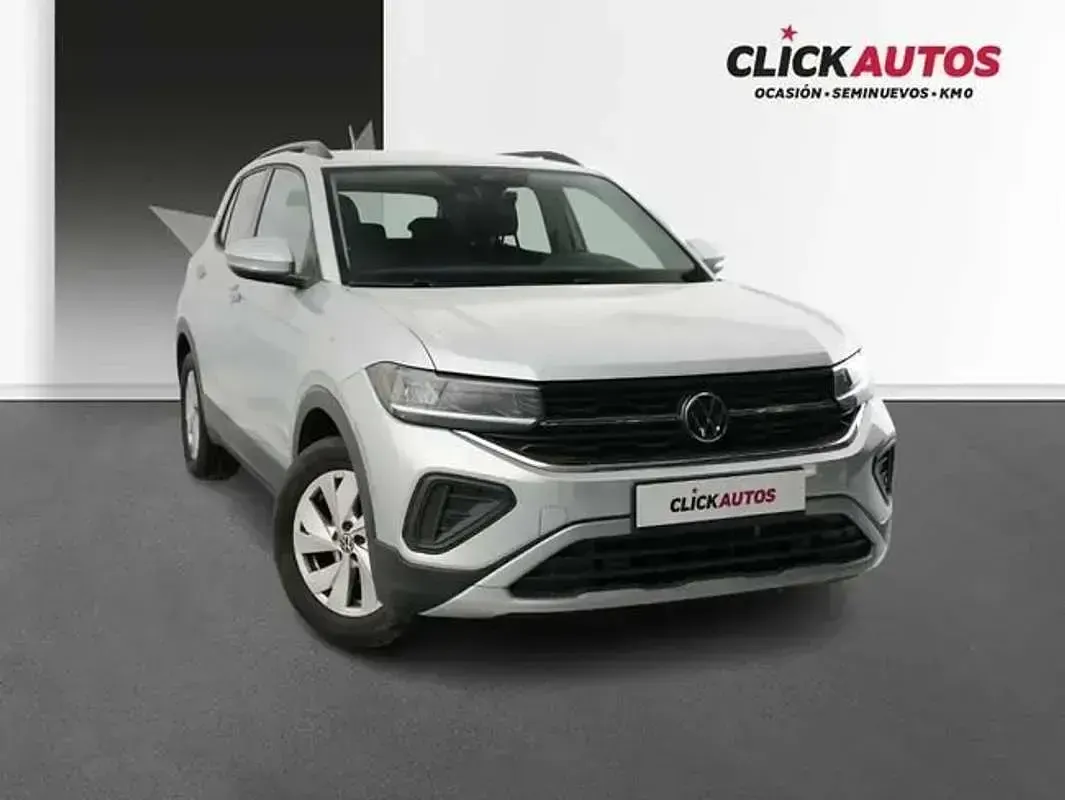 Usado VW T-Cross Life 95 CV (69 kW) 2024 Plateado SUV