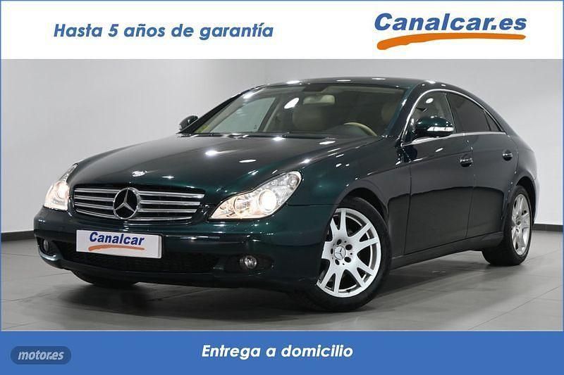 Usado Mercedes CLS320 224 CV (164 kW) 2005 Verde Coupe