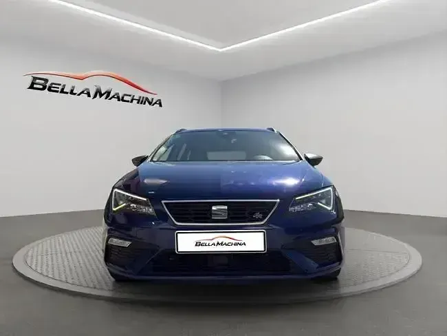 Usado Seat Leon FR 150 CV (110 kW) 2020 Azul Familiar