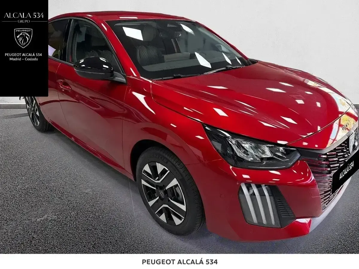 Nuevo Peugeot 208 Allure 100 kW (136 CV) 2026 Rojo Utilitario