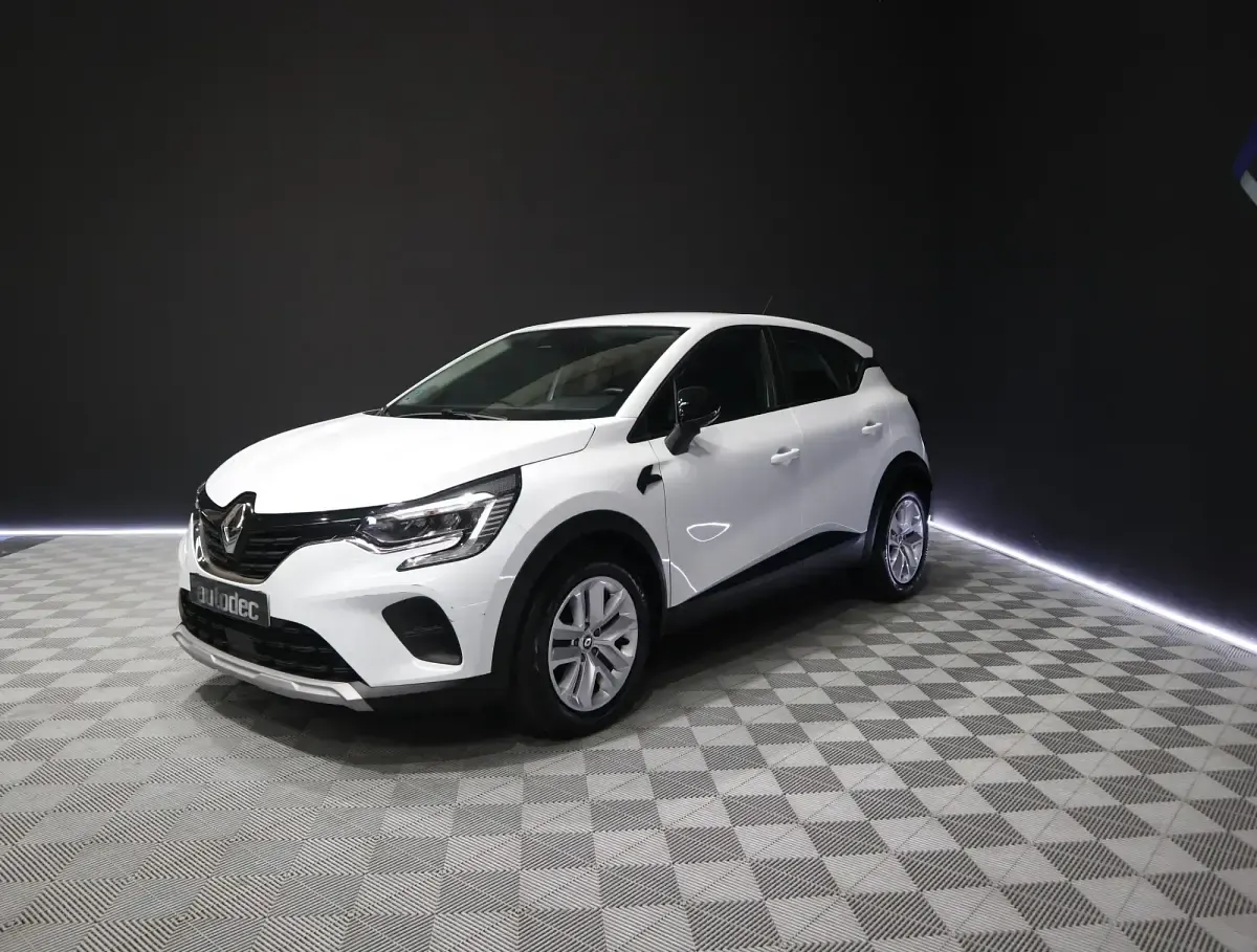 Usado Renault Captur Intens 90 CV (66 kW) 2021 Blanco SUV