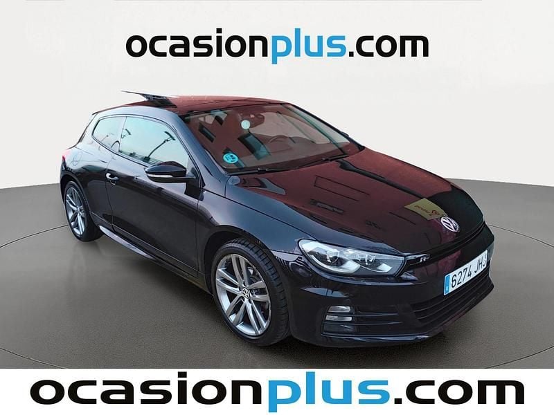 Usado VW Scirocco R-line 150 CV (110 kW) 2015 Negro Coupe
