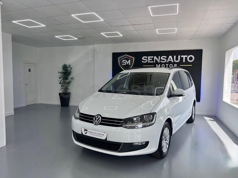 Usado VW Sharan Advance 150 CV (110 kW) 2018 Blanco Monovolumen