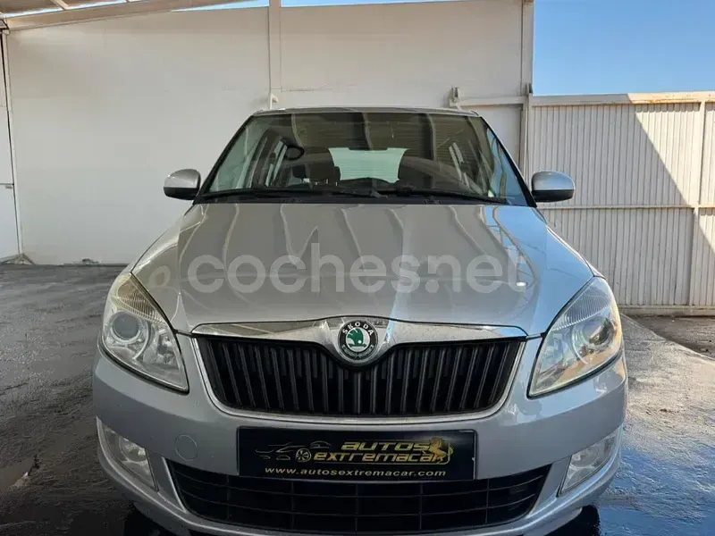 Usado Skoda Fabia Ambition 75 CV (55 kW) 2011 Gris / plata Berlina