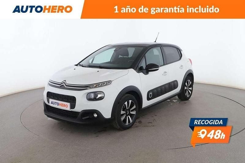 Blanco Usado 2019 Citroën C3 PureTech Utilitario | 10.499 € (Buen precio) - Imagen 1/3