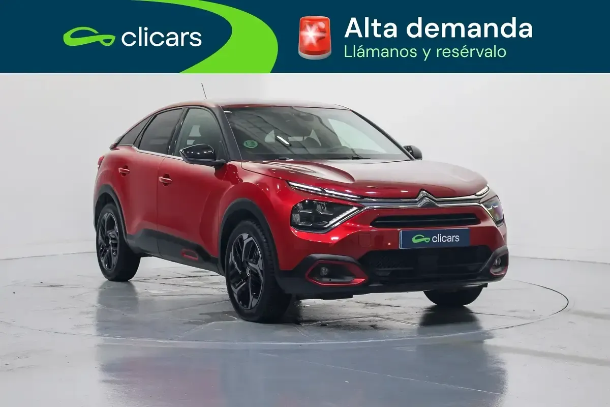 Usado Citroën C4 Feel 130 CV (95 kW) 2021 Rojo