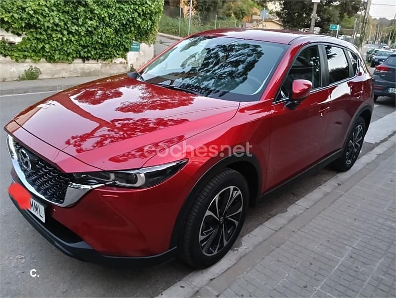 Rojo Usado 2023 Mazda CX-5 Homura-Line SUV | 30.500 € (Precio justo) - Imagen 1/4