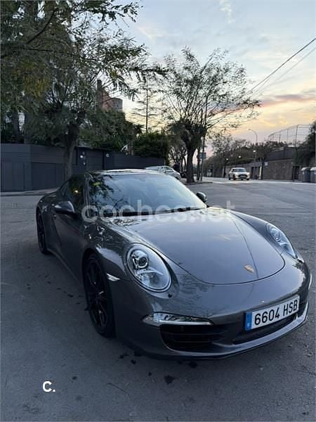 Usado Porsche 911 Carrera 4S 385 CV (283 kW) 2013 Gris / plata Coupe