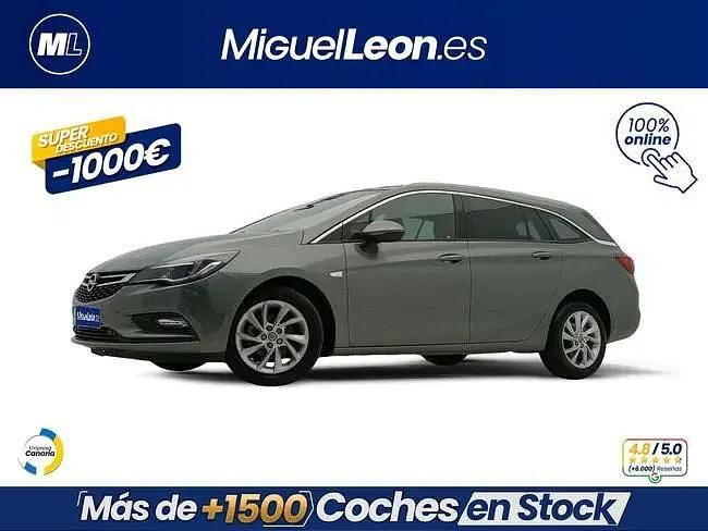 Brugt Opel Astra Dynamic 125 HK (91 kW) 2019 Grå Stationcar
