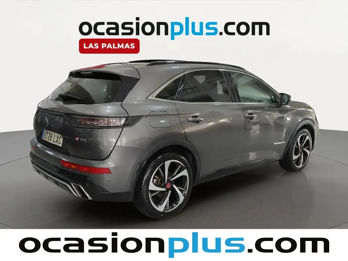 Käytetty DS Automobiles DS7 Crossback Performance Line Plus 300 HP (220 kW) 2022 Harmaa Katumaasturi