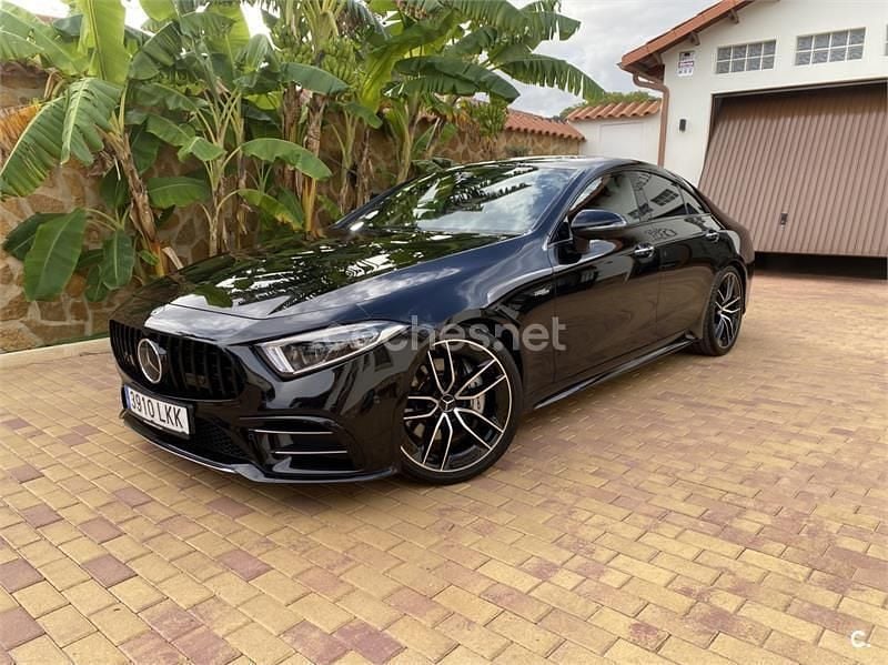 Usado Mercedes CLS53 AMG 435 CV (319 kW) 2018 Negro Berlina