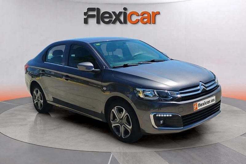 Gris Usado 2018 Citroën C-Elysee I Shine Berlina | 8490 € (Precio justo) - Imagen 1/4