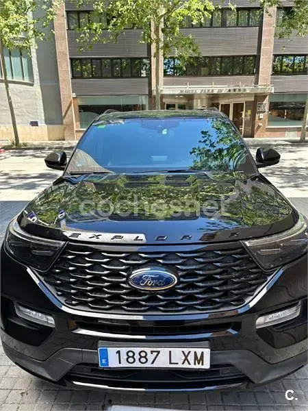 Usado Ford Explorer ST-Line 457 CV (336 kW) 2022 Negro SUV