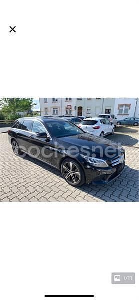 Usado Mercedes C300e 306 CV (225 kW) 2019 Negro Familiar