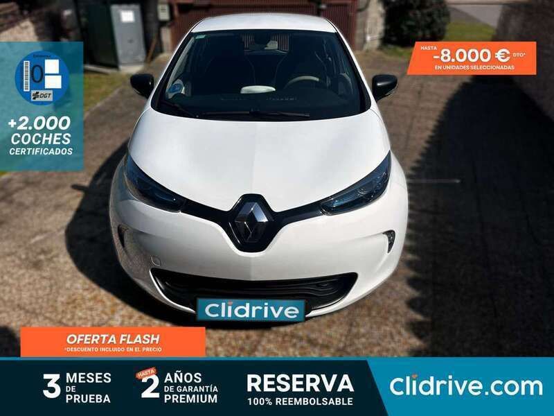 Blanco Usado 2019 Renault Zoe Life Utilitario | 13.390 € (Precio justo) - Imagen 1/3