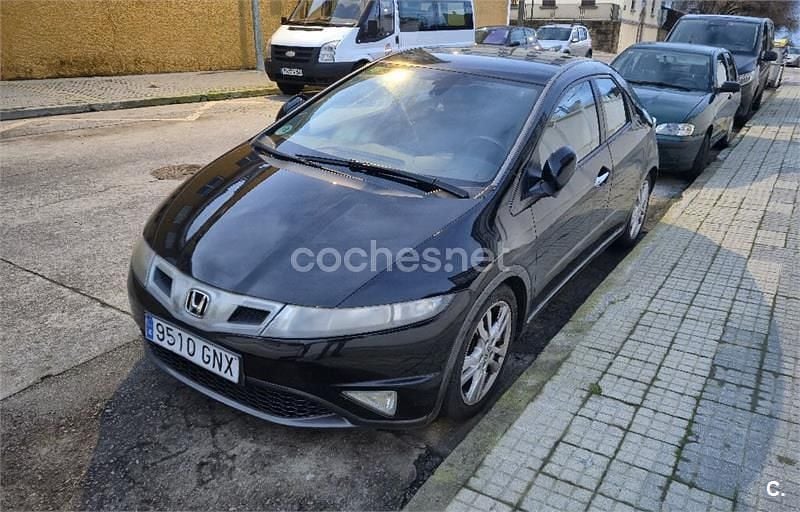 Negro Usado 2009 Honda Civic Sport Berlina | 7700 € (Precio justo) - Imagen 1/4