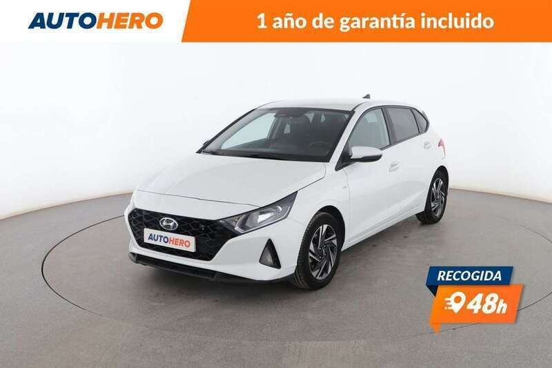 Amarillo Usado 2021 Hyundai i20 Berlina | 14.190 € (Precio justo) - Imagen 1/3