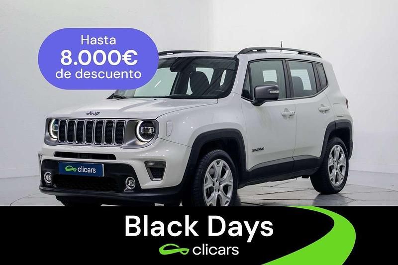 Blanco Usado 2021 Jeep Renegade Limited SUV | 14.590 € (Super precio) - Imagen 1/4