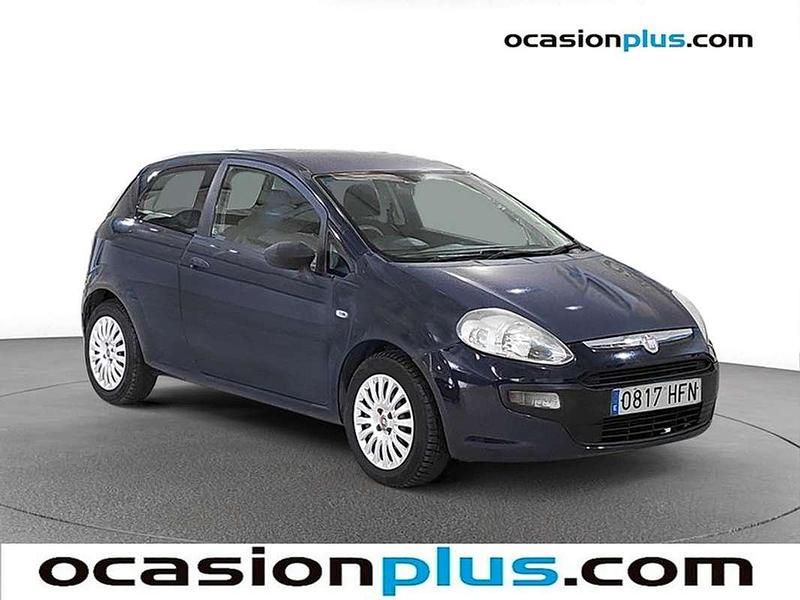 Usado Fiat Punto Evo Active 75 CV (55 kW) 2011 Azul Utilitario