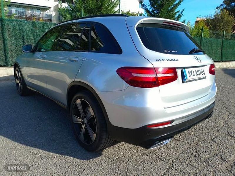 Usado Mercedes GLC220 170 CV (125 kW) 2016 Plateado SUV