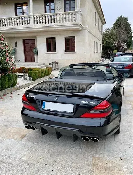 Usado Mercedes SL280 231 CV (169 kW) 2010 Negro Descapotable