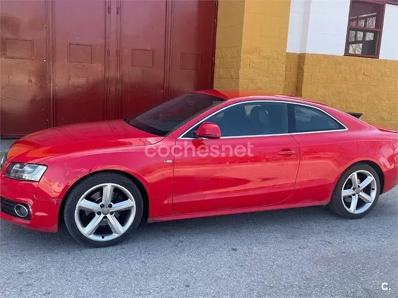 Usado Audi A5 180 CV (132 kW) 2008 Rojo Coupe