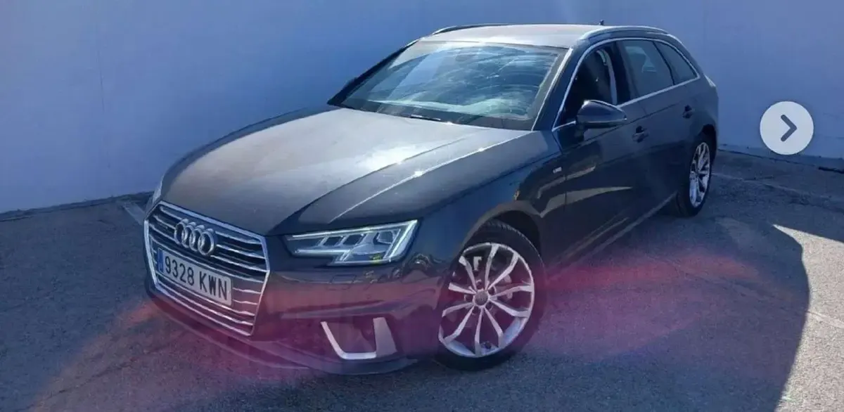 Usado Audi A4 S-Line 190 CV (139 kW) 2019 Gris Familiar
