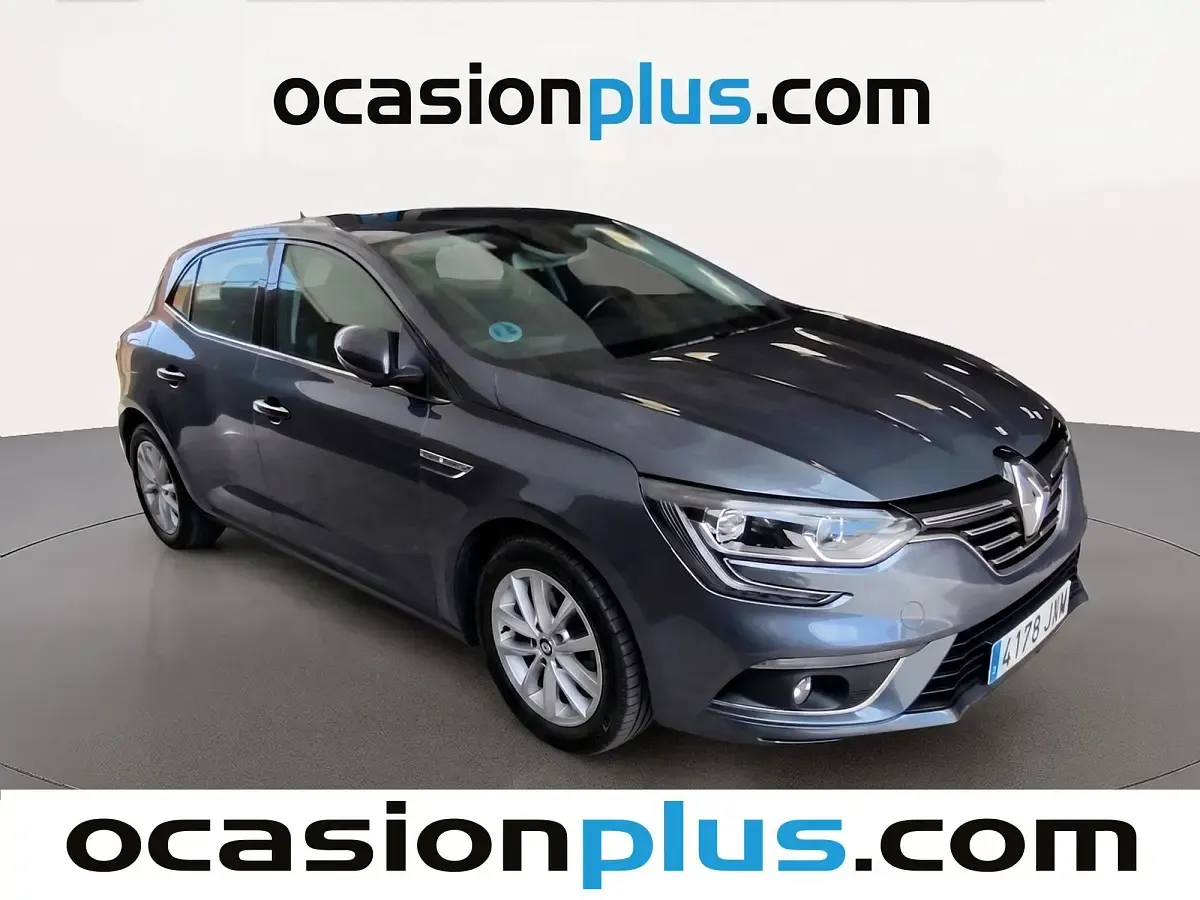 Usado Renault Mégane Zen 110 CV (80 kW) 2017 Gris Utilitario