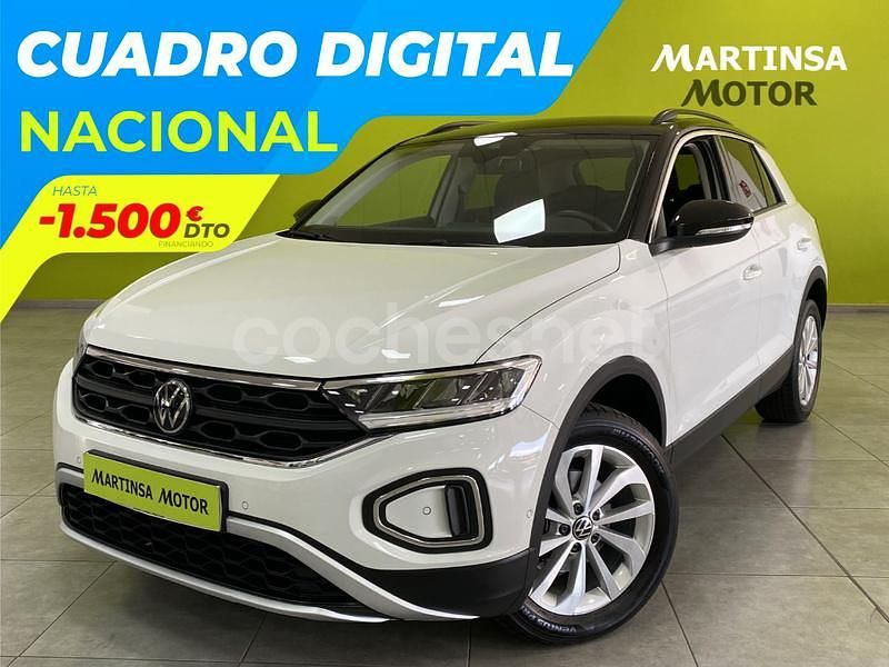 Blanco Usado 2023 VW T-Roc Life SUV | 26.300 € (Precio justo) - Imagen 1/4