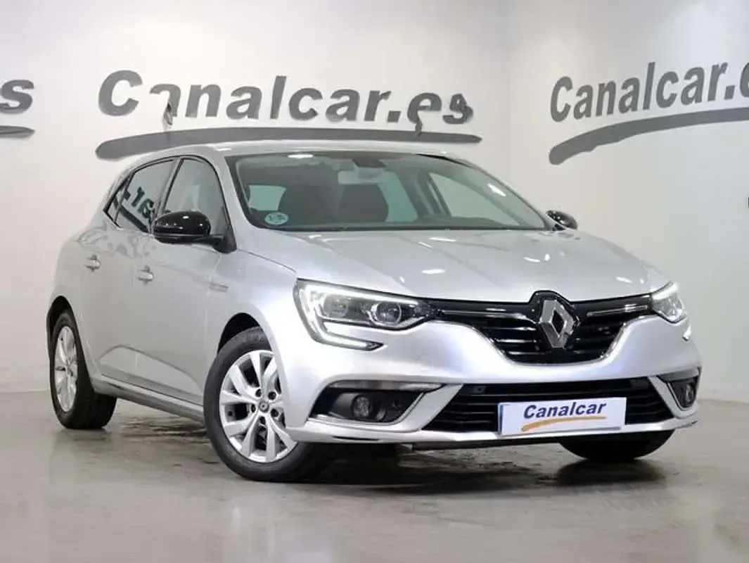 Usado Renault Mégane LIMITED 116 CV (85 kW) 2020 Gris Berlina