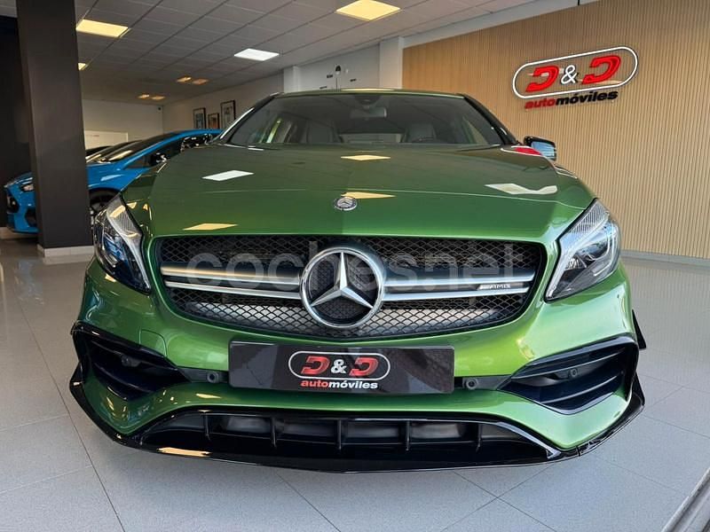Usado Mercedes A45 AMG 381 CV (280 kW) 2016 Verde Berlina