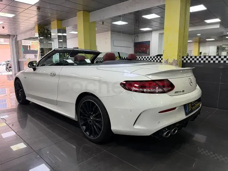 Usado Mercedes C43 AMG 390 CV (286 kW) 2020 Blanco Descapotable