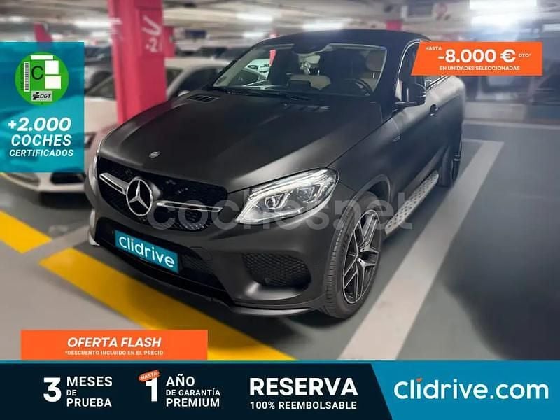 Negro Usado 2016 Mercedes GLE350 Coupe | 37.990 € (Precio justo) - Imagen 1/3