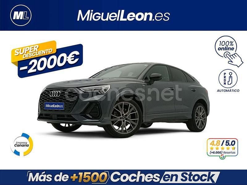 Gris / plata Usado 2021 Audi Q3 Sportback S-Line SUV | 34.985 € (Precio justo) - Imagen 1/3
