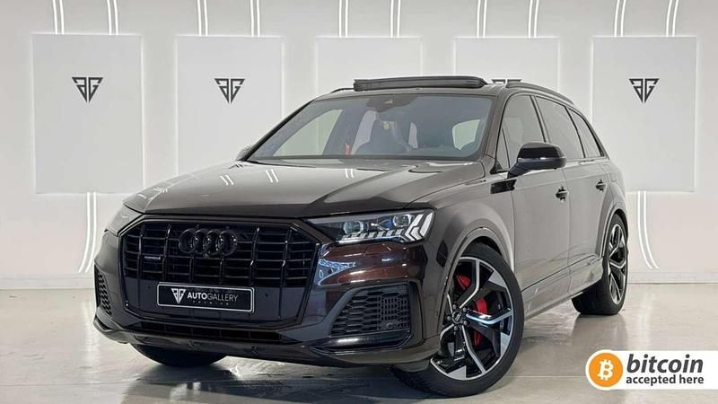 Usado Audi Q7 S-Line 462 CV (339 kW) 2021 Marrón SUV