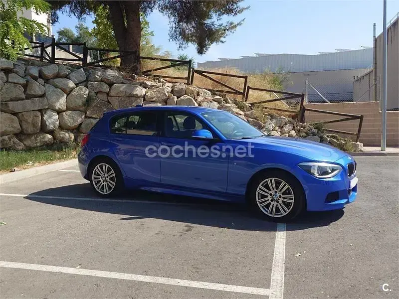 Usado BMW 118 143 CV (105 kW) 2014 Azul Utilitario