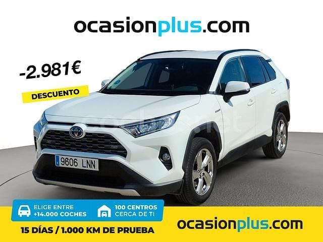 Blanco Usado 2021 Toyota RAV4 Hybrid Advance SUV | 32.800 € (Precio justo) - Imagen 1/4