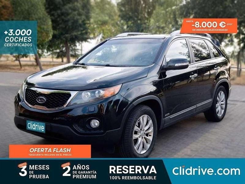 Negro Usado 2010 Kia Sorento SUV | 8190 € (Precio justo) - Imagen 1/3