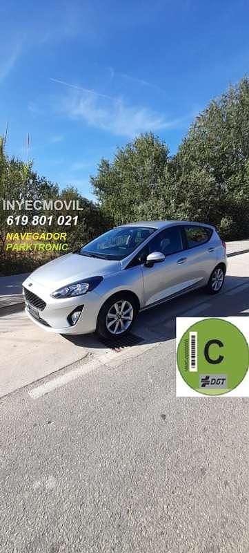 Plateado Usado 2021 Ford Fiesta Trend Utilitario | 12.290 € (Precio justo) - Imagen 1/4