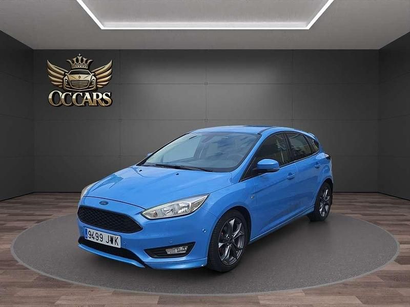 Usado Ford Focus ST-Line 125 CV (91 kW) 2017 Azul Utilitario
