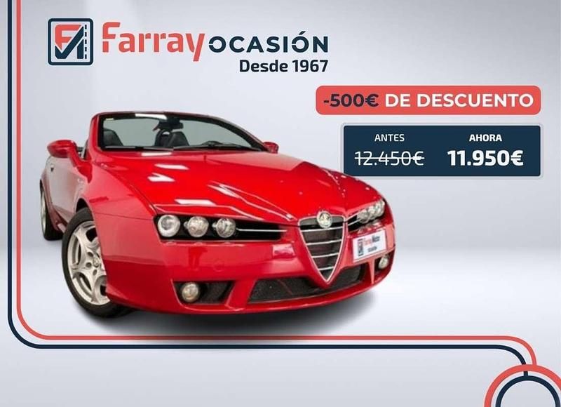 Usado Alfa Romeo Spider 185 CV (136 kW) 2007 Rojo Descapotable