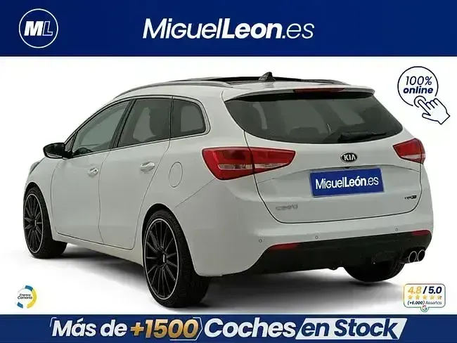 Usado Kia Ceed GT GT-Line 136 CV (100 kW) 2017 Blanco