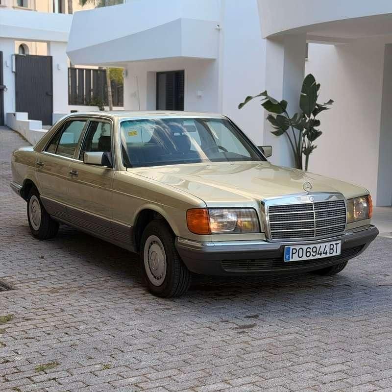Usado Mercedes 280 SE 185 CV (136 kW) 1982 Verde Berlina