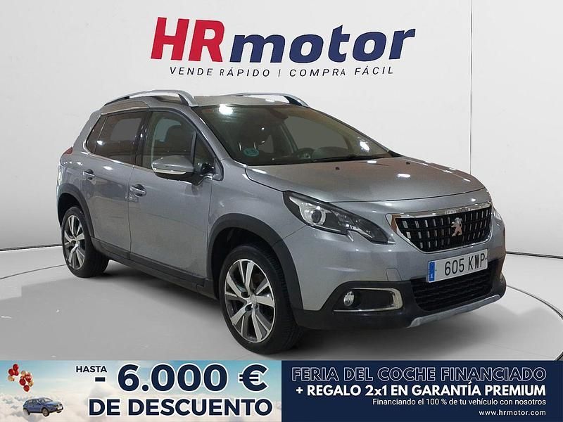 Gris / plata Usado 2019 Peugeot 2008 Allure SUV | 11.340 € (Precio justo) - Imagen 1/4