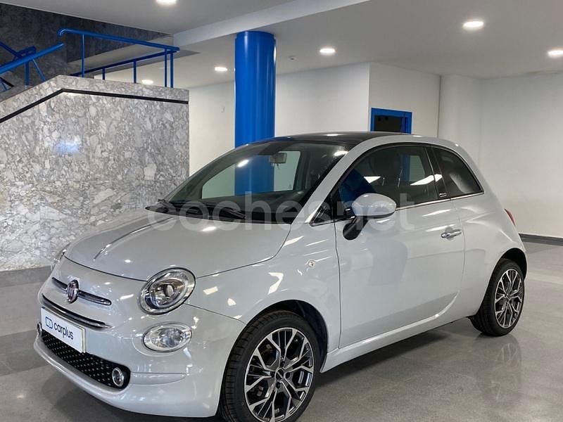 Gris / plata Usado 2019 Fiat 500 Collezione Berlina | 10.940 € (Precio justo) - Imagen 1/4