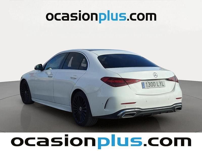Usado Mercedes C220 AMG 200 CV (147 kW) 2022 Blanco Berlina