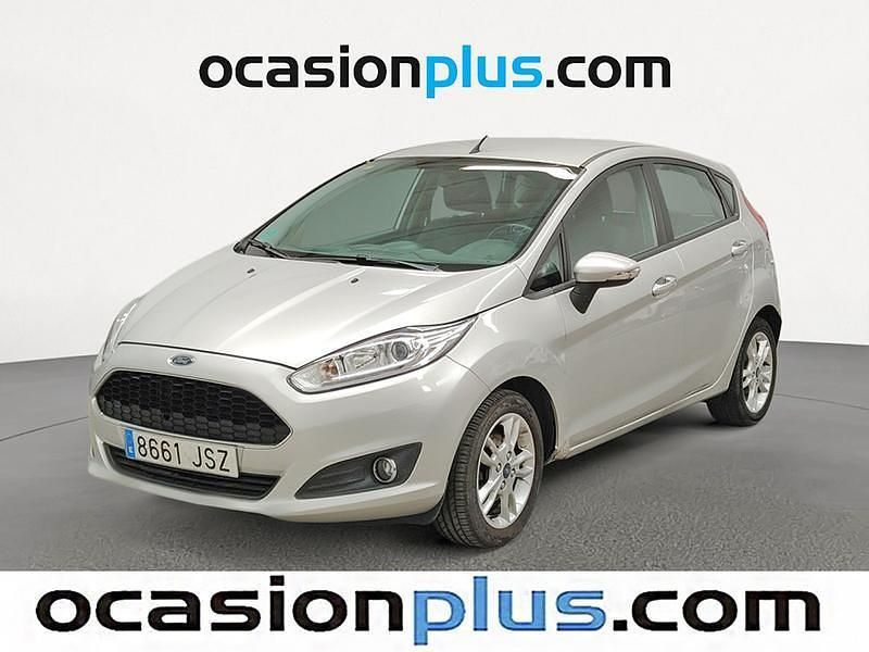 Gris plata Usado 2016 Ford Fiesta Trend Utilitario | 9990 € (Un poco caro) - Imagen 1/4