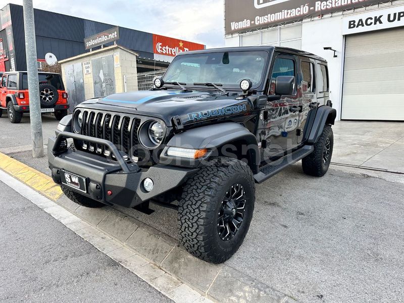 Negro Usado 2022 Jeep Wrangler Rubicon SUV | 86.000 € - Imagen 1/4