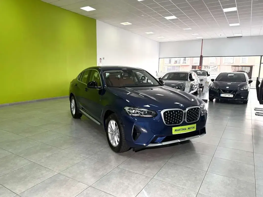 Usado BMW X4 184 CV (135 kW) 2022 Azul SUV
