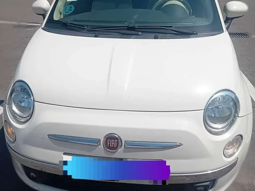 Usado Fiat 500 69 CV (50 kW) 2014 Blanco Berlina